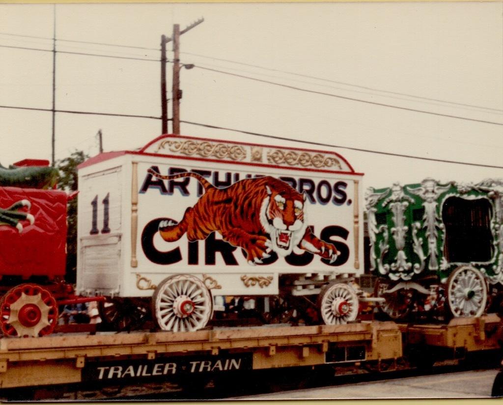 Circus Train Thru Park Ridge 1981-10