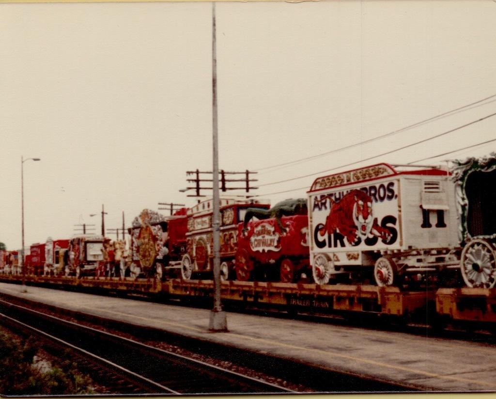 Circus Train Thru Park Ridge 1981-11