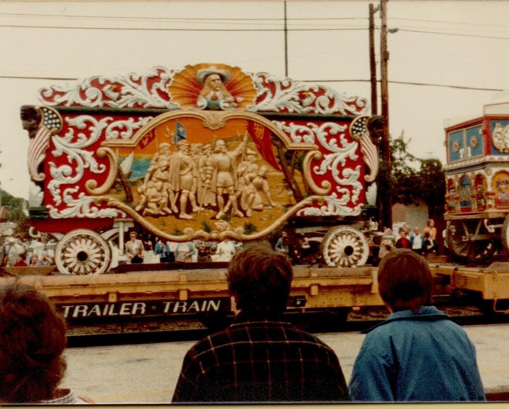 Circus Train Thru Park Ridge 1981-2