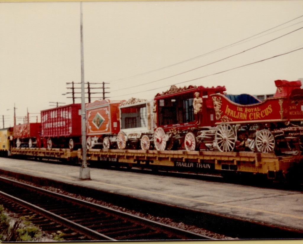 Circus Train Thru Park Ridge 1981-4