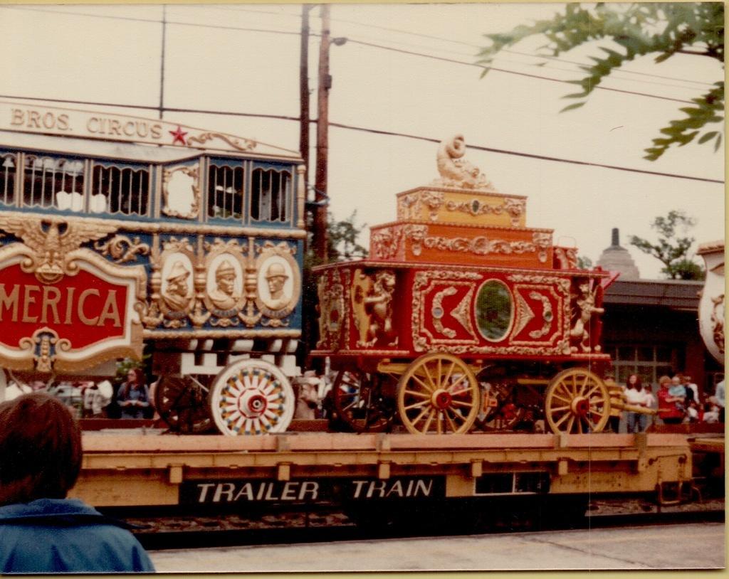 Circus Train Thru Park Ridge 1981-9