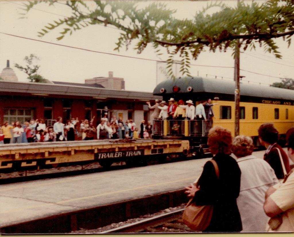 Circus Train Thru Park Ridge 1982-3