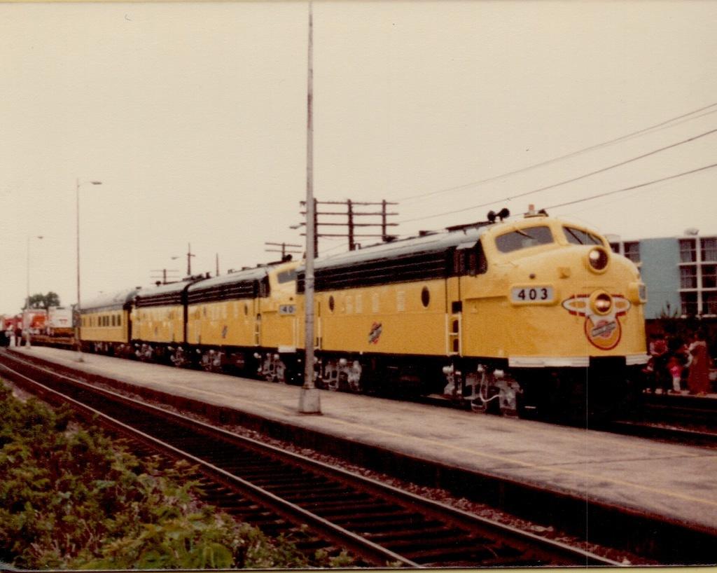 Circus Train Thru Park Ridge 1982