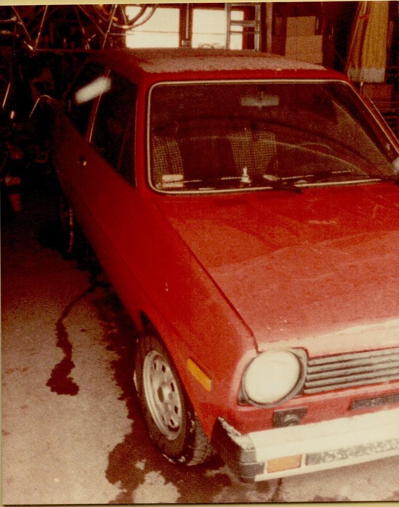 Damaged '79 Ford Fiesta 1983-2