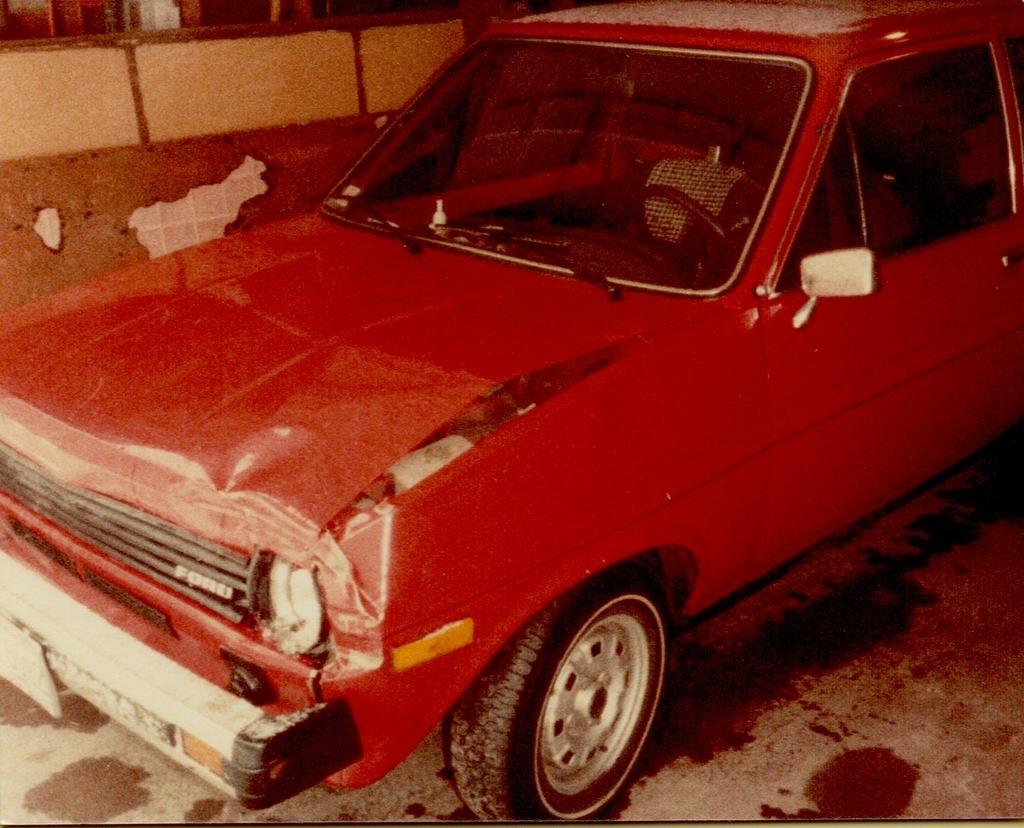 Damaged '79 Ford Fiesta 1983