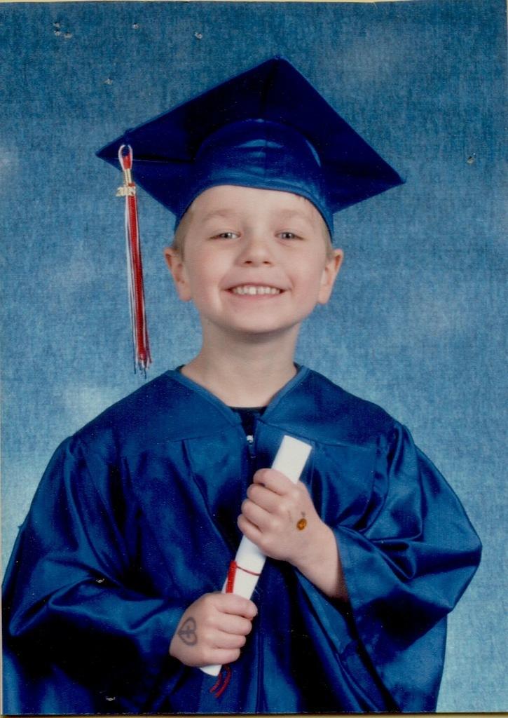 Graduation Kindergarten Tristan 2007