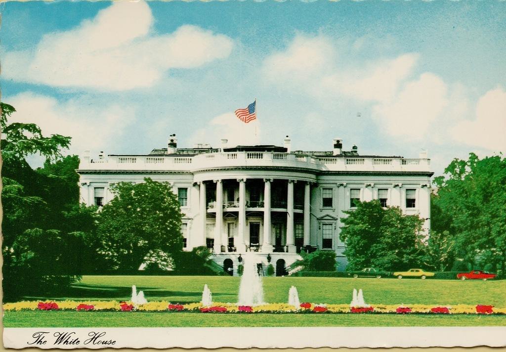 Postcard The White House