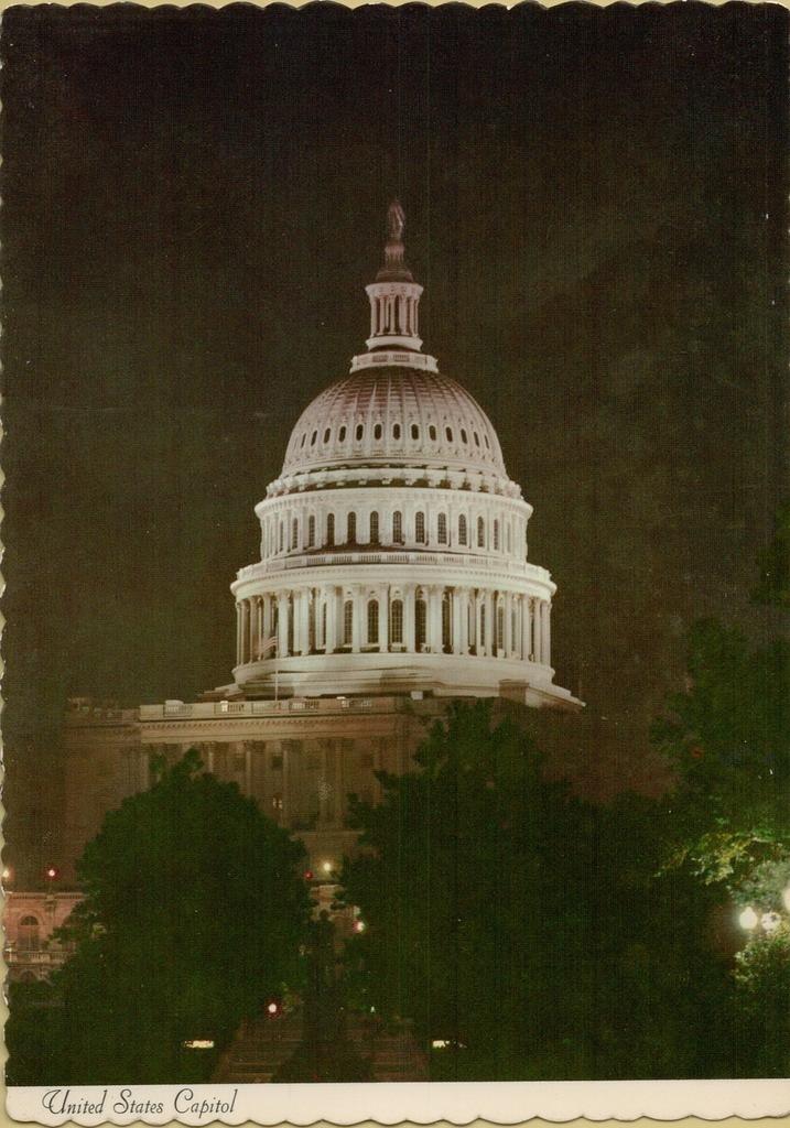 Postcard US Capitol