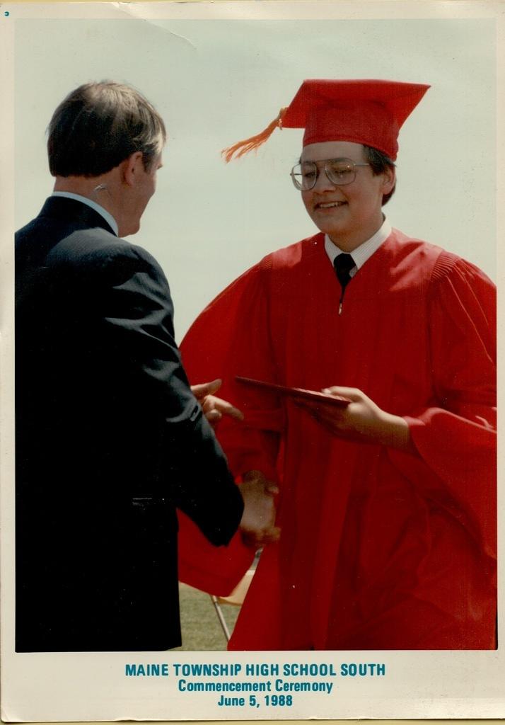 Tim Musa HS Graduation 5:5:1988