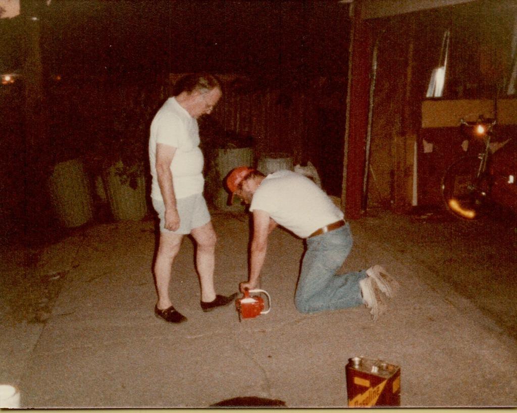 Tree House limb falls Jack Brindley & Bob Musa 1983