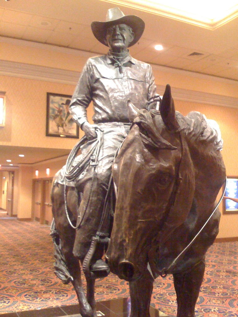 Las Vegas @ South Point Resort - Statue of Jack Binion