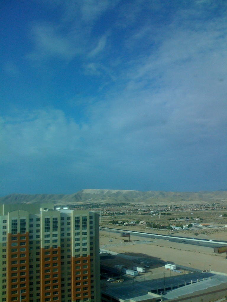 Las Vegas - view from the South Point Resort