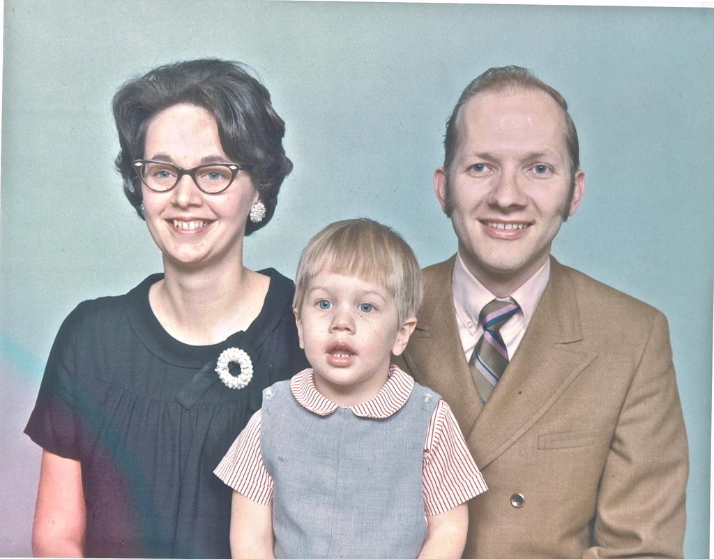 Karen, Jeffrey & Bob Musa early 1970