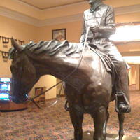 Las Vegas @ South Point Resort - Statue of Jack Binion