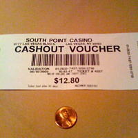 Las Vegas @ The South Point Casino - Sharon's big win